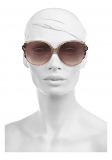 D-frame mottled acetate sunglasses