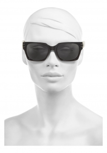 Groucho square-frame silver-plated acetate sunglasses
