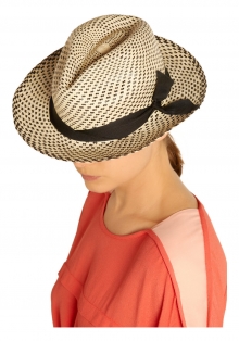 New Erosion toquilla straw Panama hat