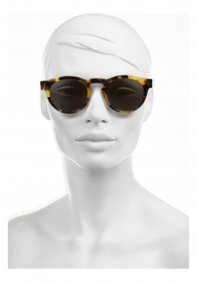Leonard round-frame tortoiseshell sunglasses