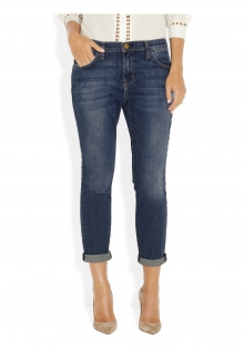 The Slouchy Stiletto mid-rise skinny jeans